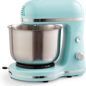3.5 qt Compact Stand Mixer - Turquoise